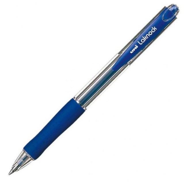 Guľôčkové pero uni Laknock SN-100(05) modré_1