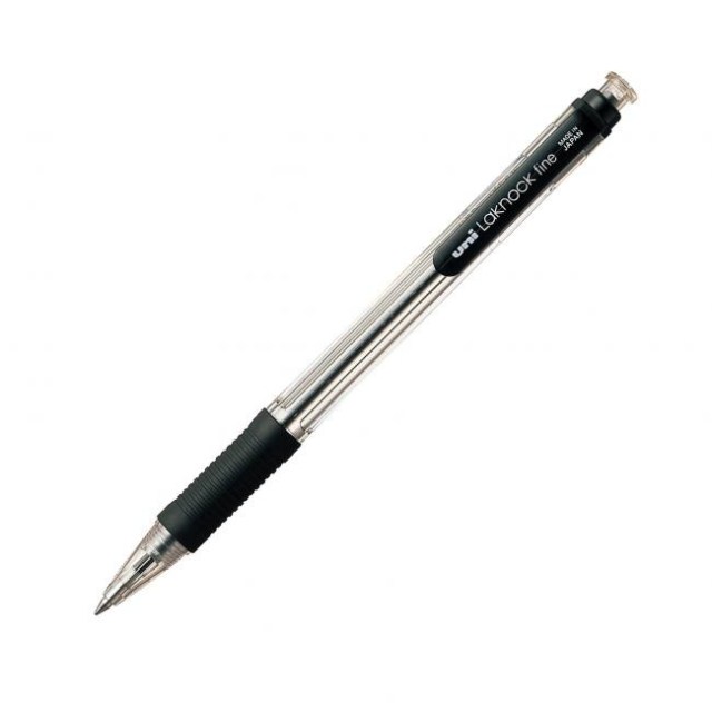 Guľôčkové pero uni Laknock SN-101(07) čierne_1