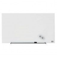 Sklenená tabuľa Nobo Diamond biela 677x381 mm_1