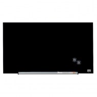 Sklenená tabuľa Nobo Diamond čierna 31”, 680x380mm_1