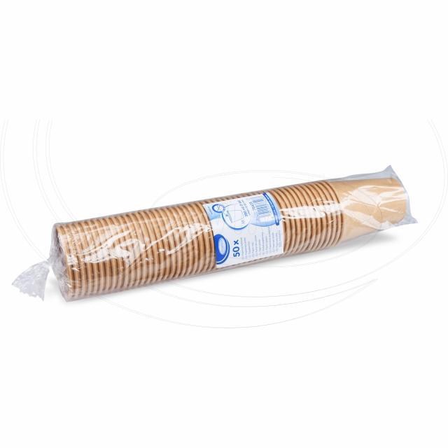 Papierový pohár kraft O80mm 280ml M: 0,2L/8oz [50 ks]_3