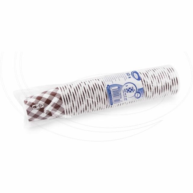 Papierový pohár Karo O73mm 200ml S: 0,18L/7oz [50 ks]_2