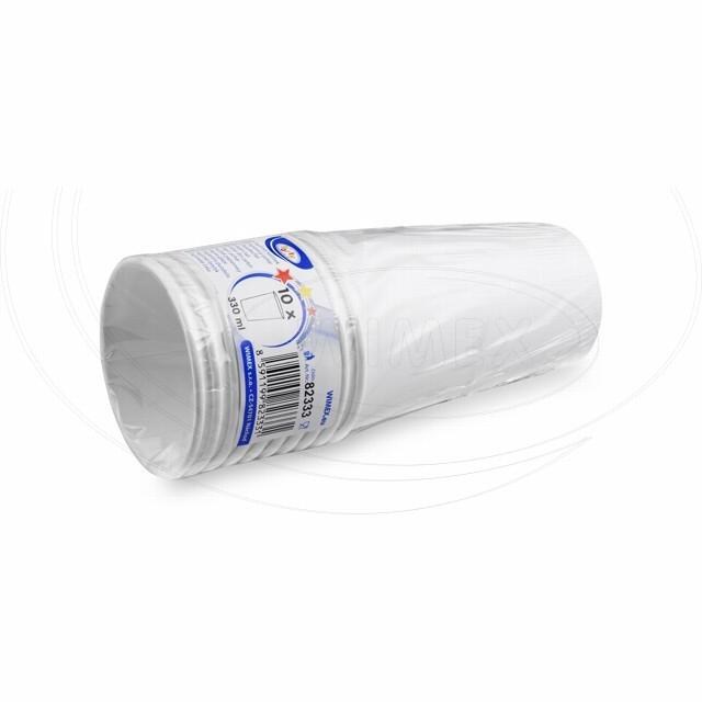 Papierový pohár biely O80mm 330ml ML: 0,3L/10oz [10 ks]_2
