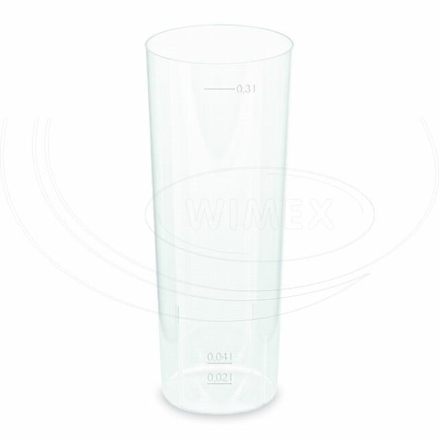 Pohár vratný (PP) Longdrink O59mm 2cl/0,3L [10 ks]_3