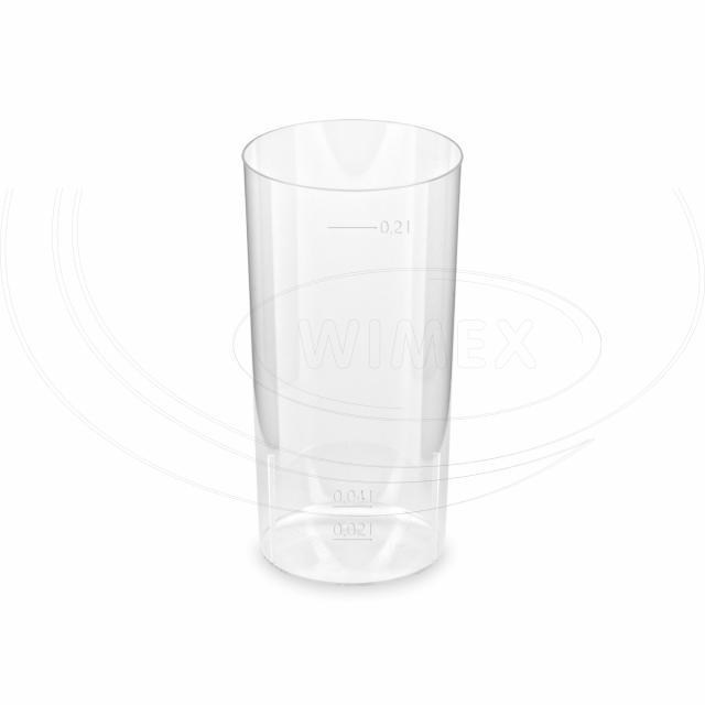 Pohár kryštál (PS) Longdrink O56mm 2cl/4cl/0,2L [10 ks]_4
