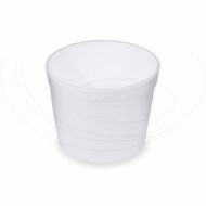 Termo-miska okrúhla biela 460 ml s viečkom!!![25 ks] _1
