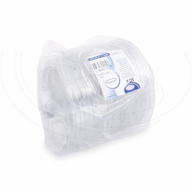 Viečko (rPET) priehľadné pre šalátovú misku O176mm [50 ks]_2