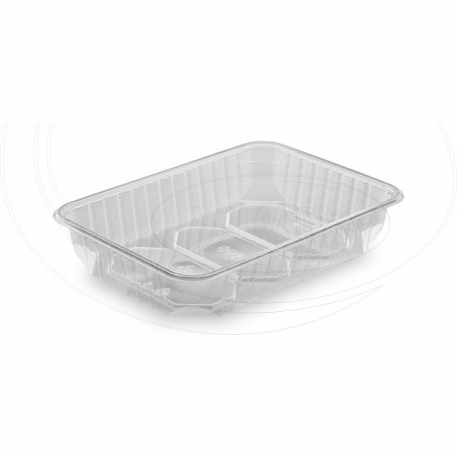 Vanička (PP) hranatá priehľadná 186 x 133 mm 500ml [50 ks]_4