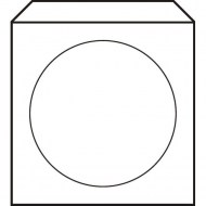 Obálky na CD 125x125 s okienkom 100 ks_1