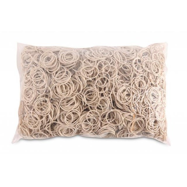 Gumičky Office Products 25mm 1kg biele_1