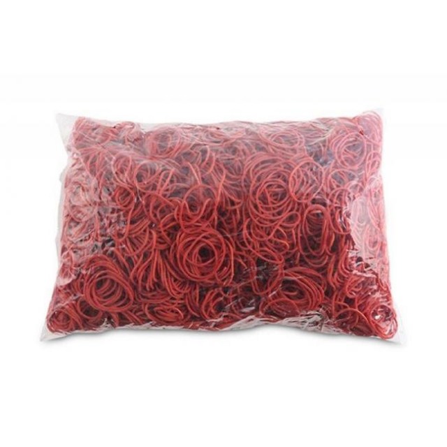 Gumičky Office Products 30mm 1kg červené_1