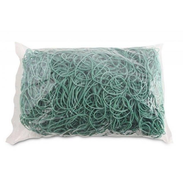 Gumičky Office Products 60mm 1kg zelené_1