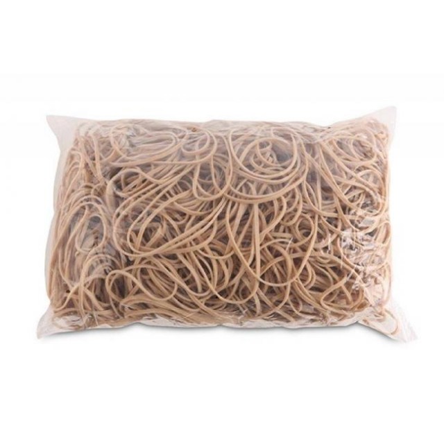 Gumičky Office Products 80mm 1kg prírodná farba_1