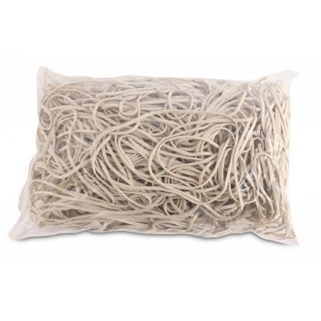 Gumičky Office Products 130mm 1kg biele_1