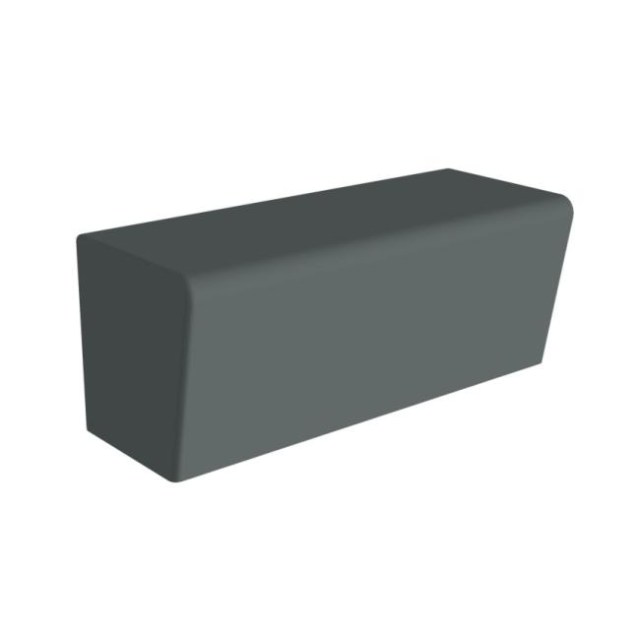 Čalúnená sedačka CUBE CHAT SOFA veľká, 122x50x50 cm, plus_1