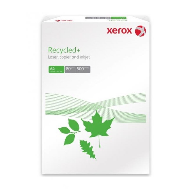 Kopírovací papier Xerox Recycled + A4, 80g CIE 85_1