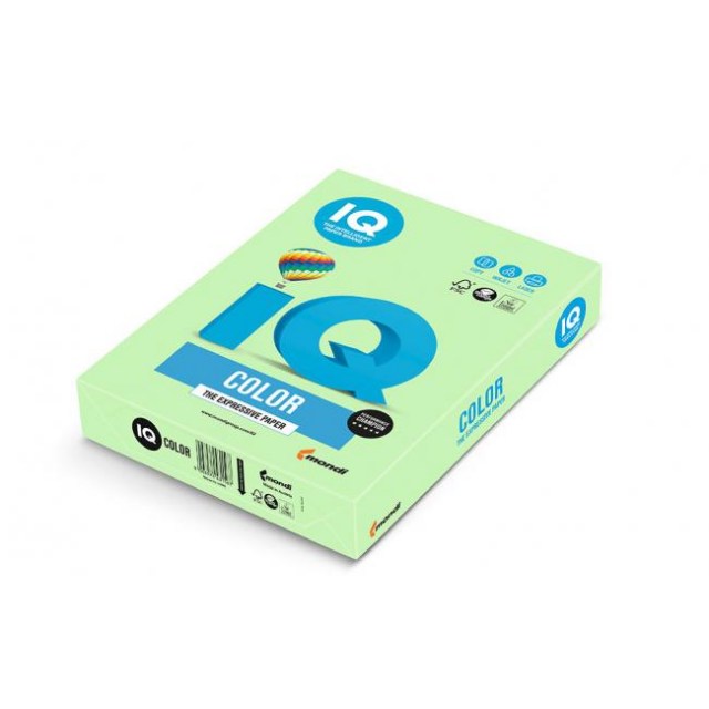 Farebný papier IQ color strednezelený MG28, A4 160g_1