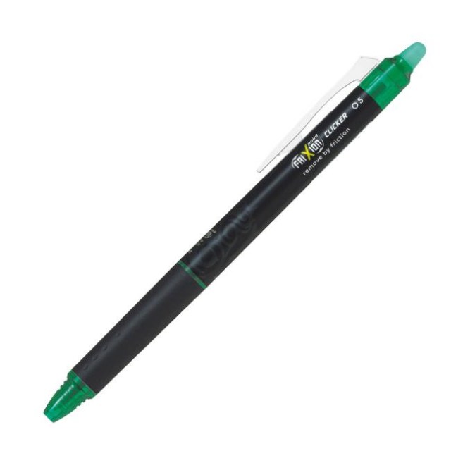 Roller PILOT Frixion clicker R, 05, zelená_1