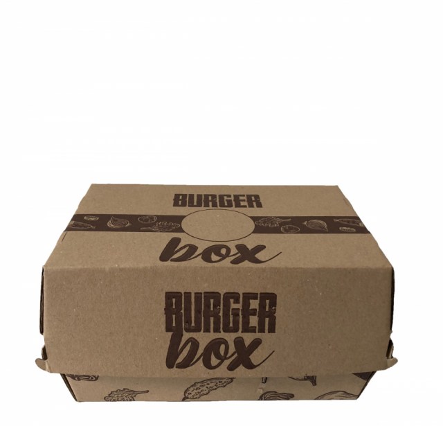 BurgerBox Double /box s extra priečinkom / ks 200x130x110 s potlačou (50ks)_1