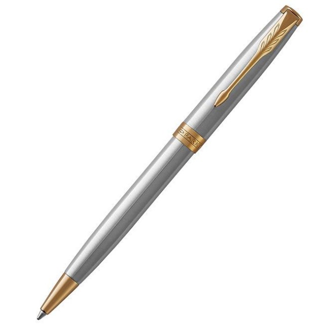 Guľôčkové pero Parker Royal Sonnet Steinless steel GT_1