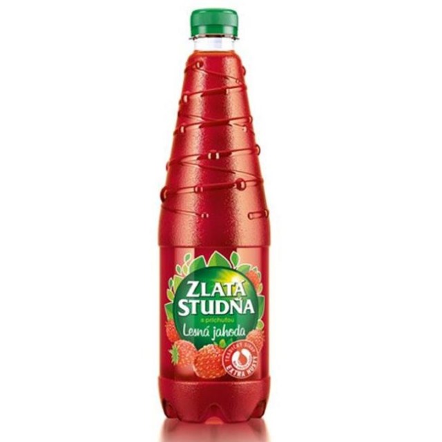 Sirup ZLATÁ STUDŇA s príchuťou lesná jahoda 0,7 l_1
