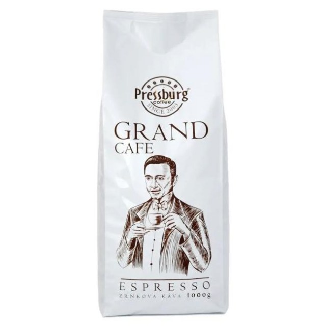 Káva Pressburg GRAND CAFE zrnková 1kg_1