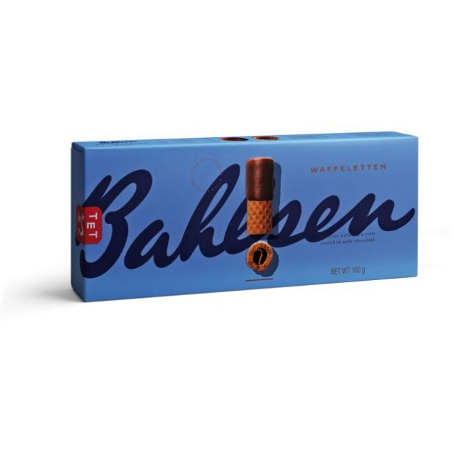 Vafle s mliečnou čokoládou Bahlsen Waffeletten 100 g_1