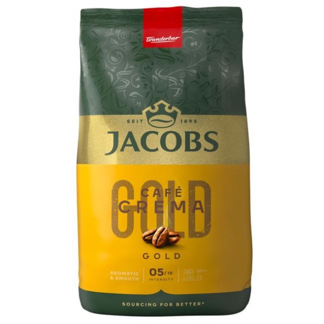 Káva JACOBS Crema zrnková 1000g_1