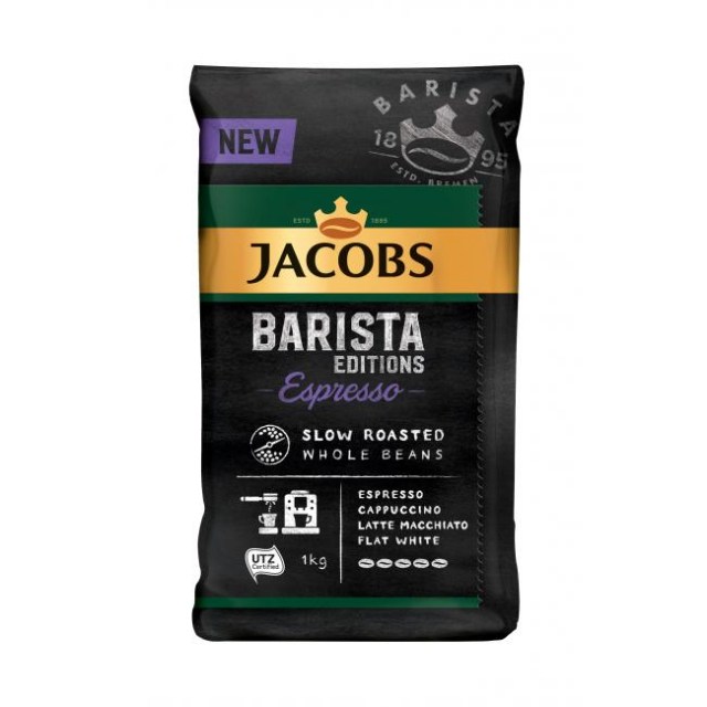 Káva JACOBS Barista Espresso zrnková 1000g_1