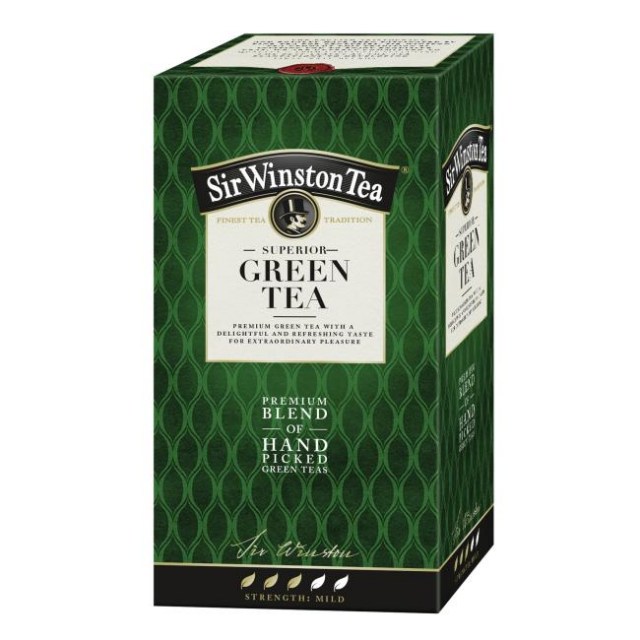 Čaj SIR WINSTON Superior Green Tea 35g_1