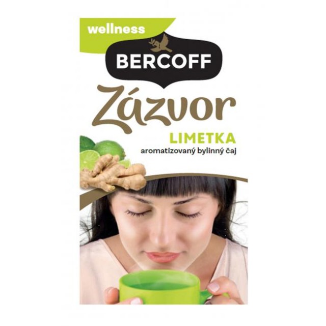 Čaj Bercoff zázvorový s limetkou 40g_1