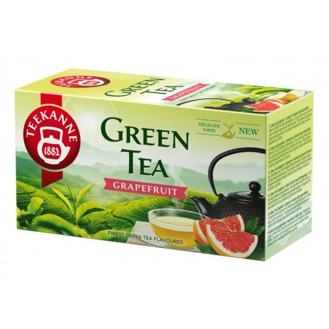 Čaj TEEKANNE zelený Grapefruit 20x1,75 g_1