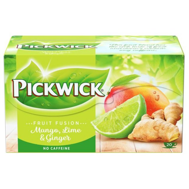 Čaj PICKWICK mango so zázvorom 20x1,75g_1