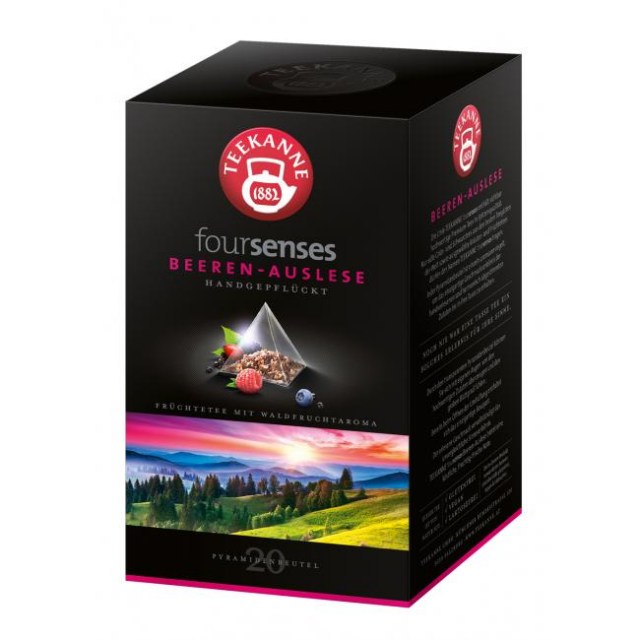 Čaj TEEKANNE FOURSENSES Beeren-Auslese 60g_1