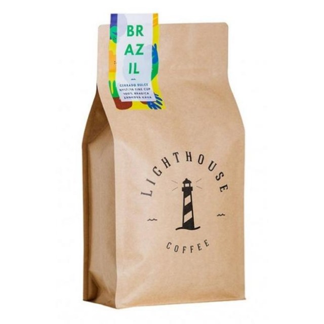 Zrnková káva Lighthouse Coffee Brazil Cerrado Dulce Fine Cup 500 g_1