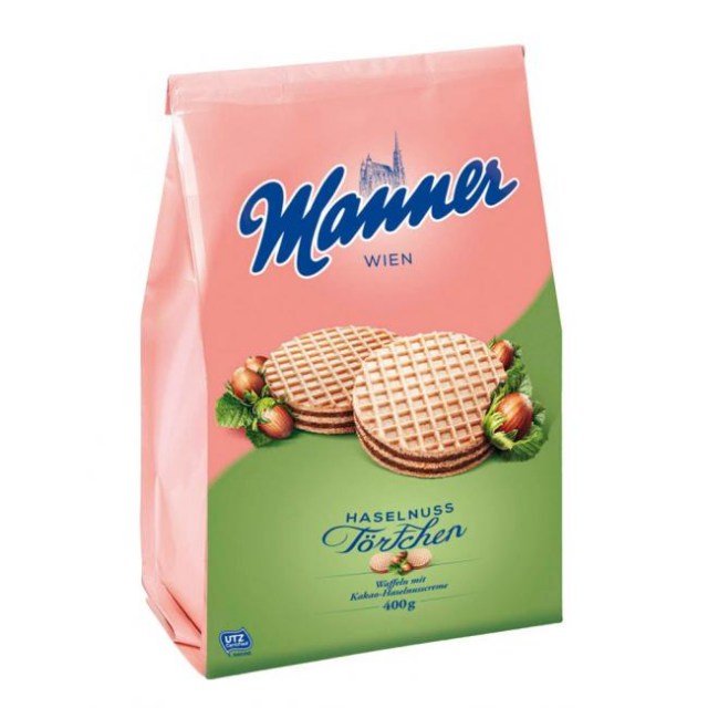 Čokoládovo-orieškové tortičky Manner 400g_1