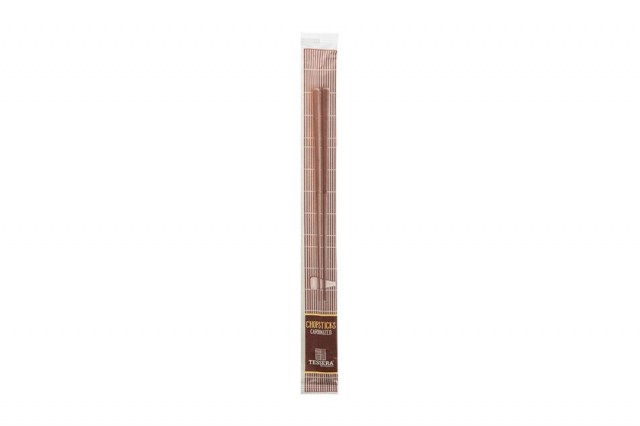 Čínske paličky bambus, karbonizované, samostatné balené, 23 cm [100 párov] č.46_1