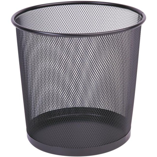 Drôtený kôš 12l čierny_1