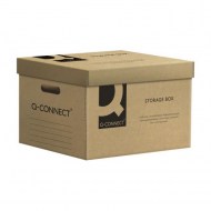 Archívna škatuľa s odnímateľným vekom Q-connect hnedá_1