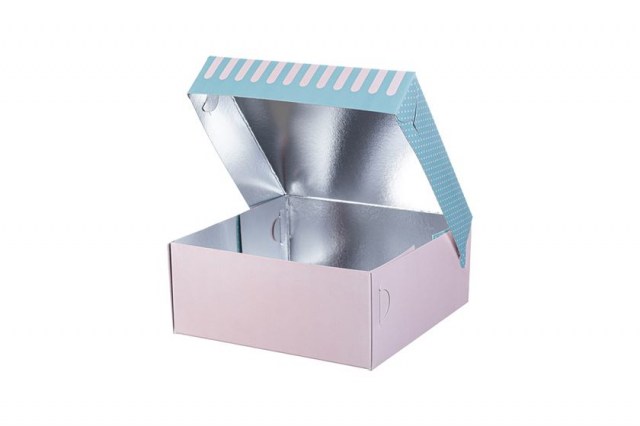 Krabica na zákusky, 19 x 19 x 8 cm, patisserie [10 kg, 111 ks],_2