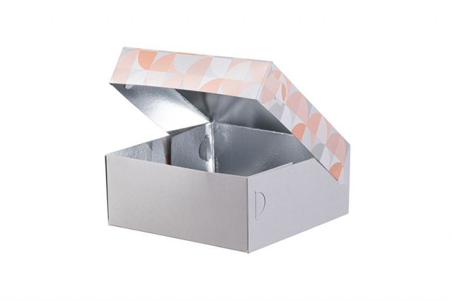 Krabica na zákusky, 30 x 30 x 10 cm., fresh & sweet [10 kg, 49 ks],_2