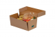 Burger box na hamburger a hranolky kraft 24 x 12 x 10 cm [100 ks] Kraft, vlnitá lepenka_3