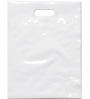Taška LDPE 38x45+5 cm Banánový výsek Biela_1