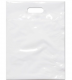 Taška LDPE 38x45+5 cm Banánový výsek Biela_1