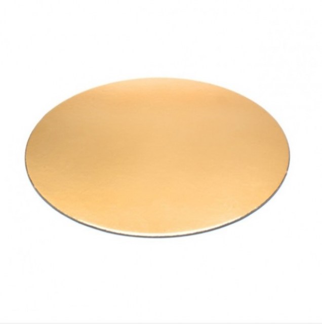 Podložka tenká pr. 30 cm hladká Zlatá_1