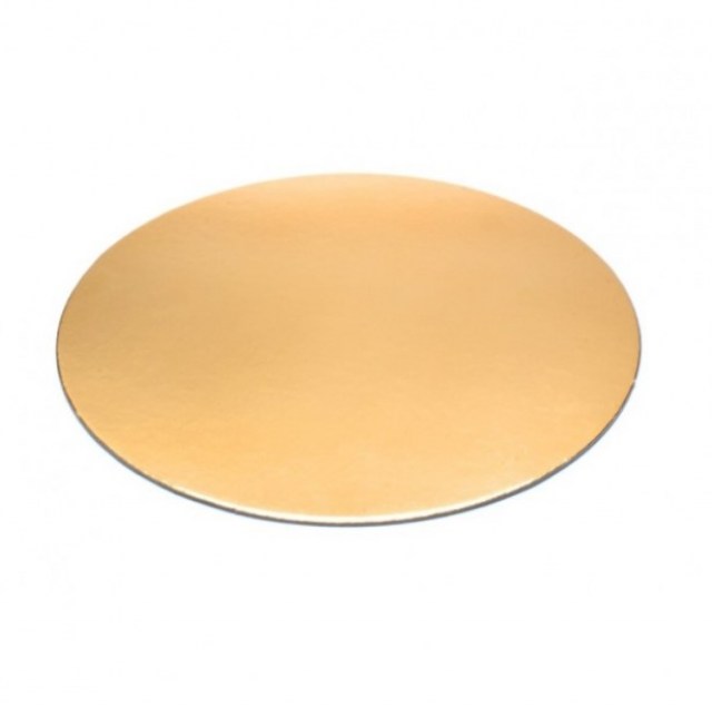 Podložka tenká pr. 28 cm hladká Zlatá_1