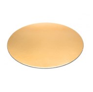 Podložka tenká pr. 36 cm hladká Zlatá_1
