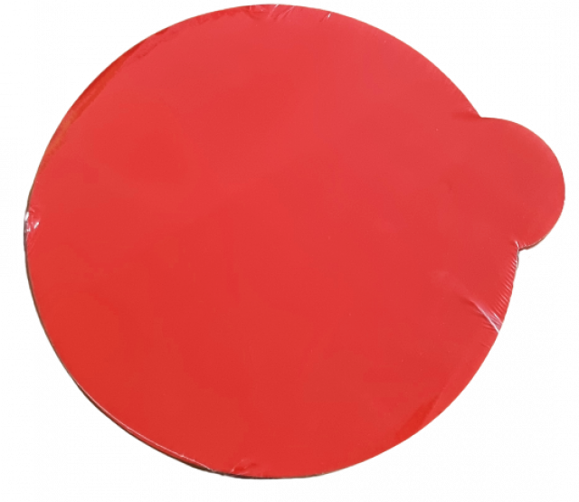 Podnos tortový 26 cm červený 10ks_1