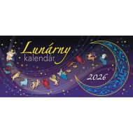 Stolový kalendár stĺpcový 29,7 x 13,8 cm - Lunárny 2026_1