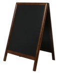 Duplo (A-tabuľa) 55x85 cm, lakovaná, Dark Brown _1